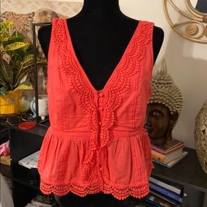 Abercrombie peplum blouse